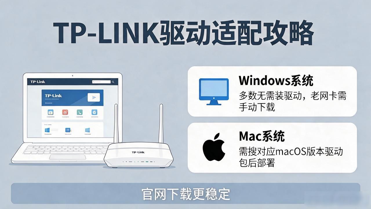 TP-LINK路由器官网下载与设备适配全攻略