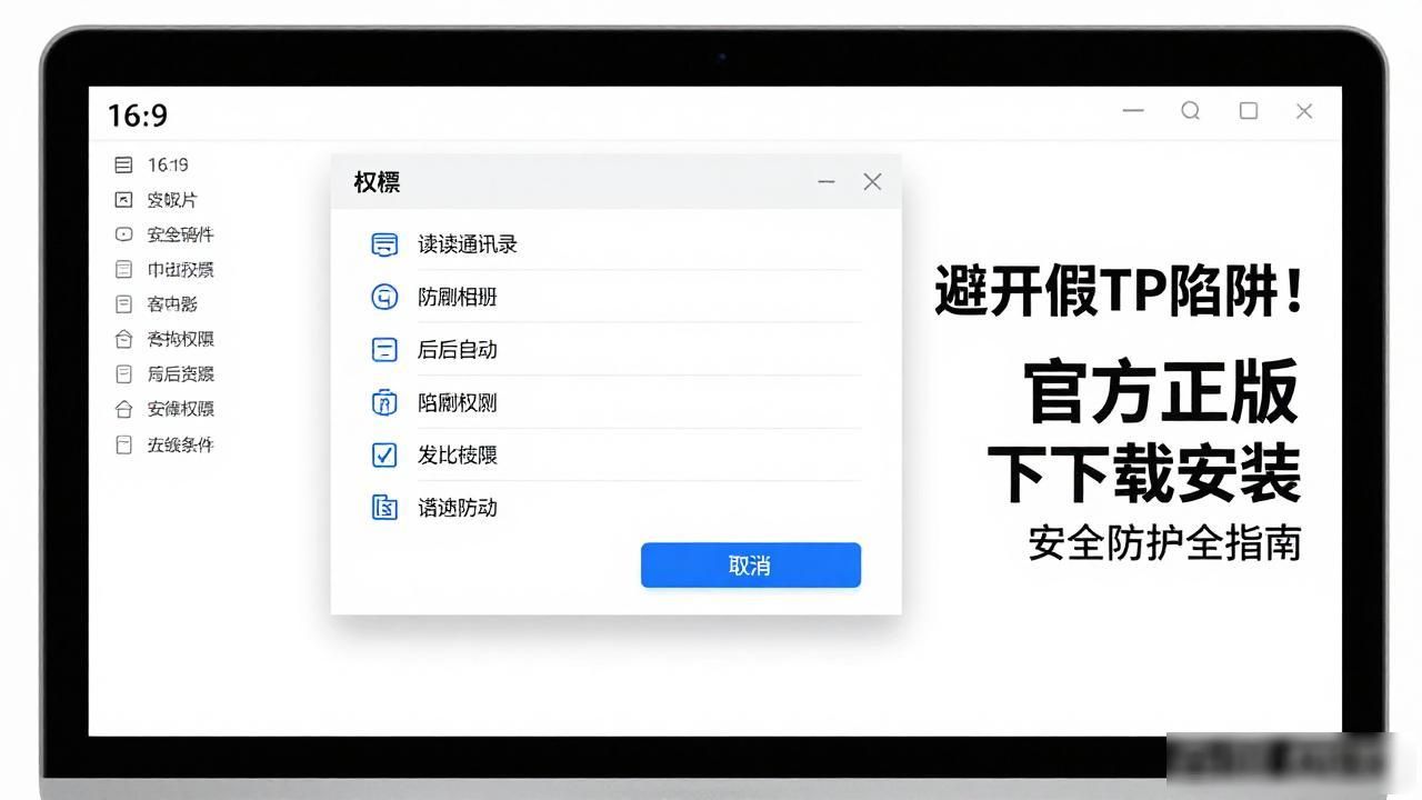 避开假TP陷阱！官方正版下载安装安全防护全指南