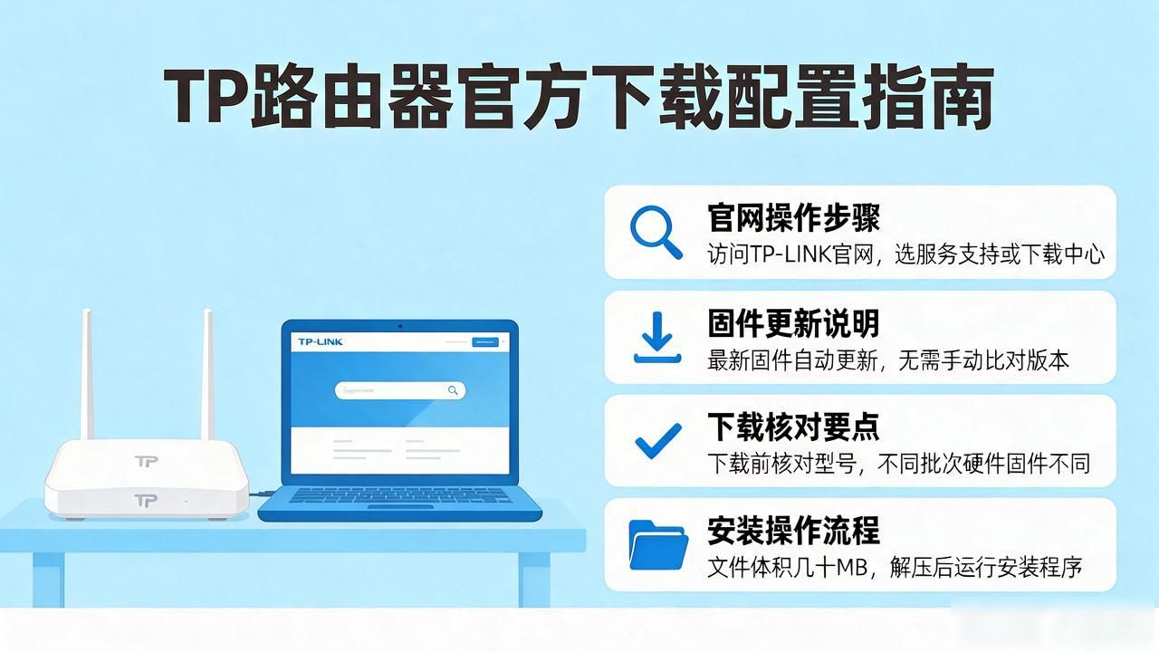 TP路由器官方正版下载与配置全流程指南