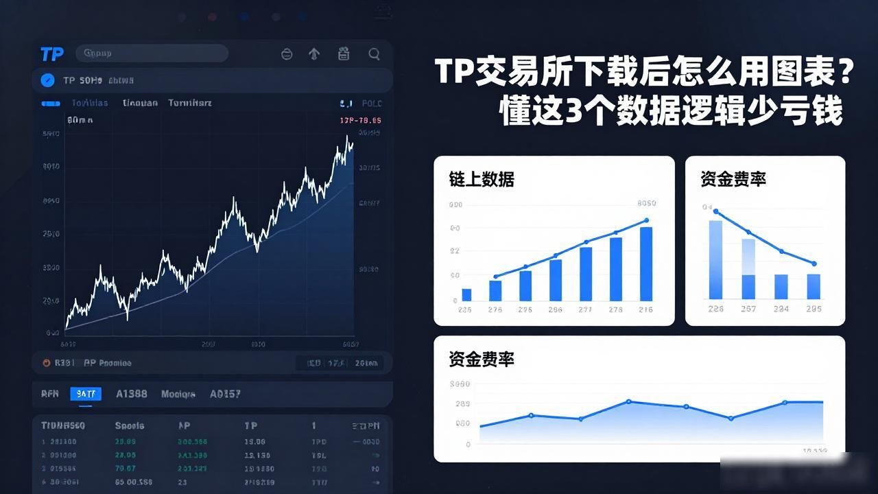 TP交易所下载后怎么用图表？懂这3个数据逻辑少亏钱
