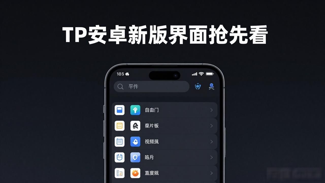 TP安卓官网下载2025全新用户界面赏析_导航栏改动实用功能优化_TP安卓官网2025全新版本界面设计