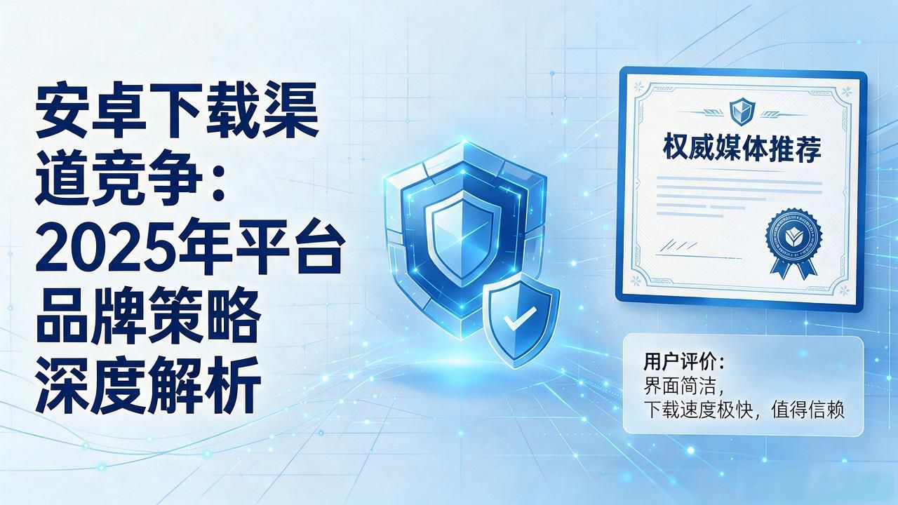 安卓下载渠道竞争：2025年平台品牌策略深度解析