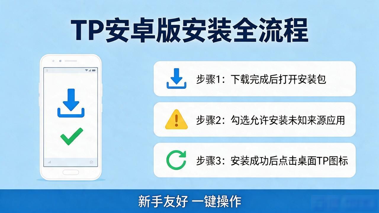 TP官网安卓版下载2025最新版怎么用？新手全攻略