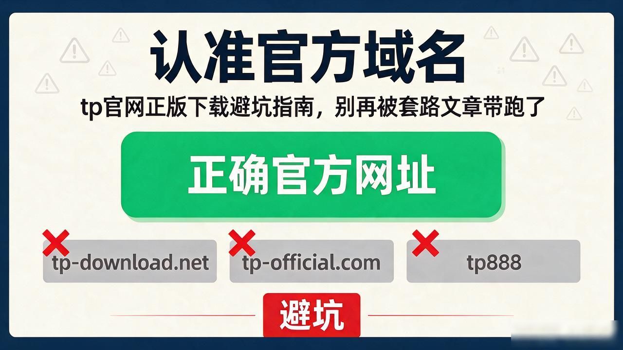 tp官网正版下载避坑指南，别再被套路文章带跑了