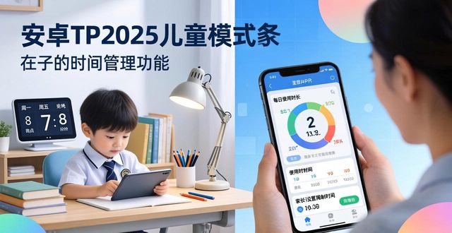 安卓TP2025儿童模式，这3个新功能太实用了！