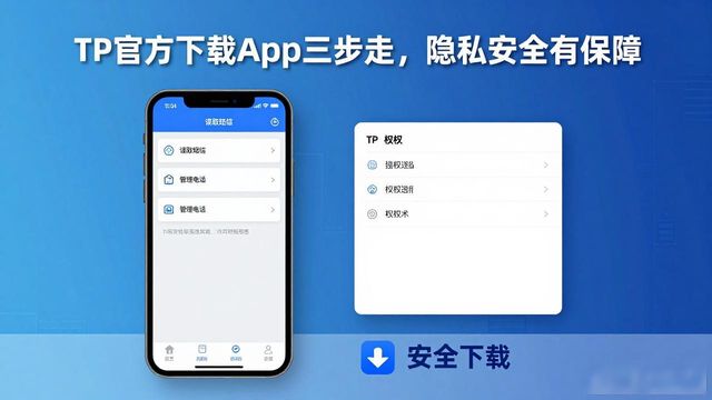 TP官方下载App三步走，隐私安全有保障
