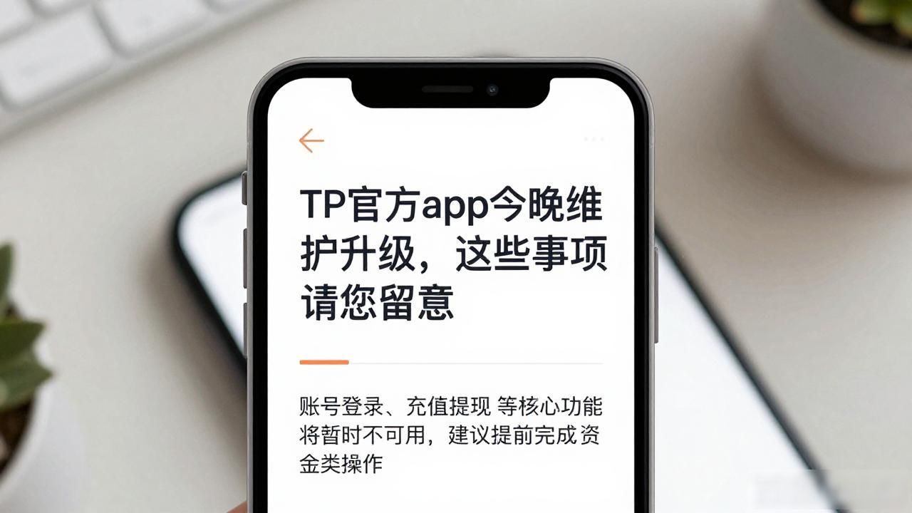 TP官方app今晚维护升级，这些事项请您留意