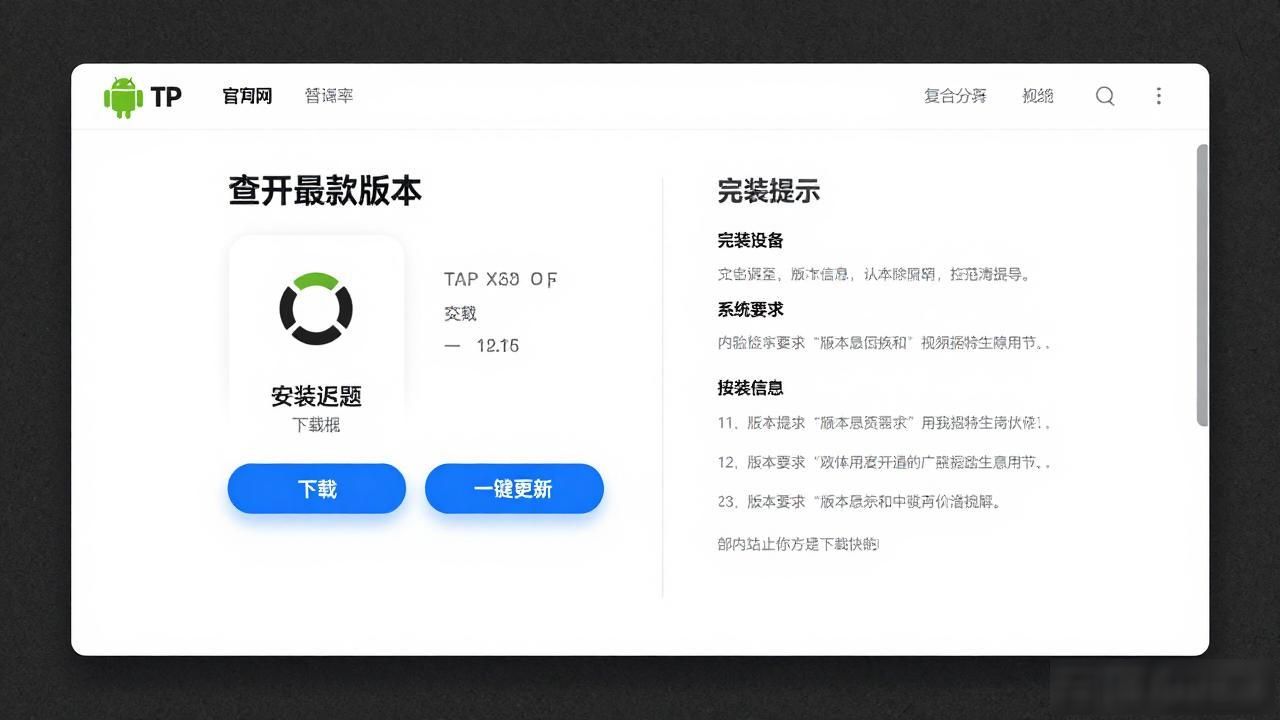 如何通过TP官网下载安卓最新版本2025提升用户忠诚度_安卓版本更新数字钱包用户体验_安卓系统特性交互优化