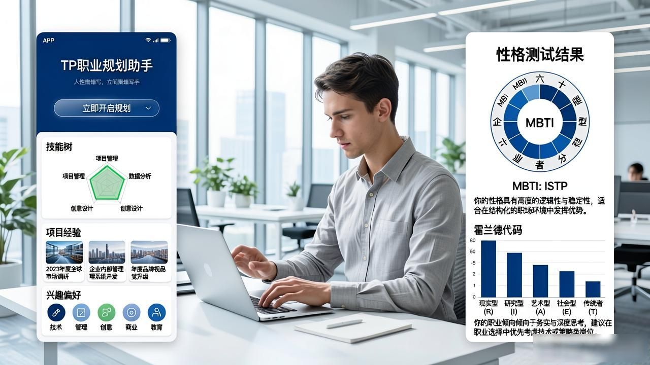 职业迷茫？用TP官方APP找准方向