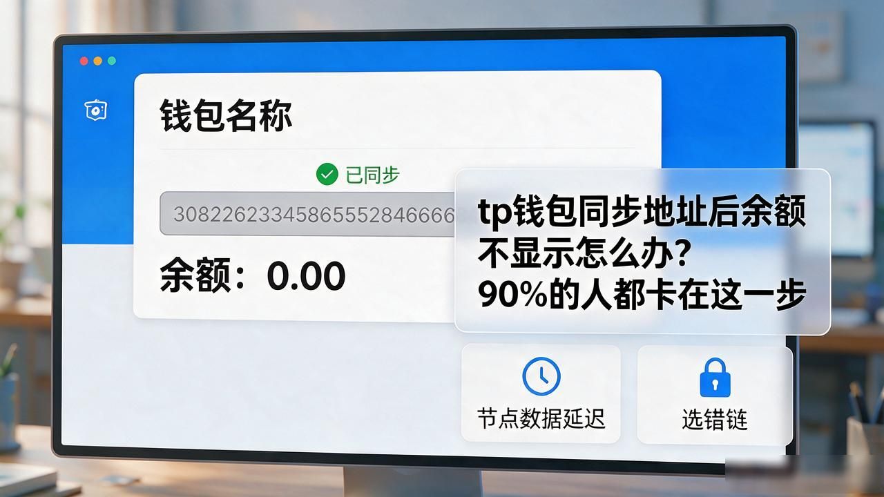 tp钱包同步地址后余额不显示怎么办？90%的人都卡在这一步