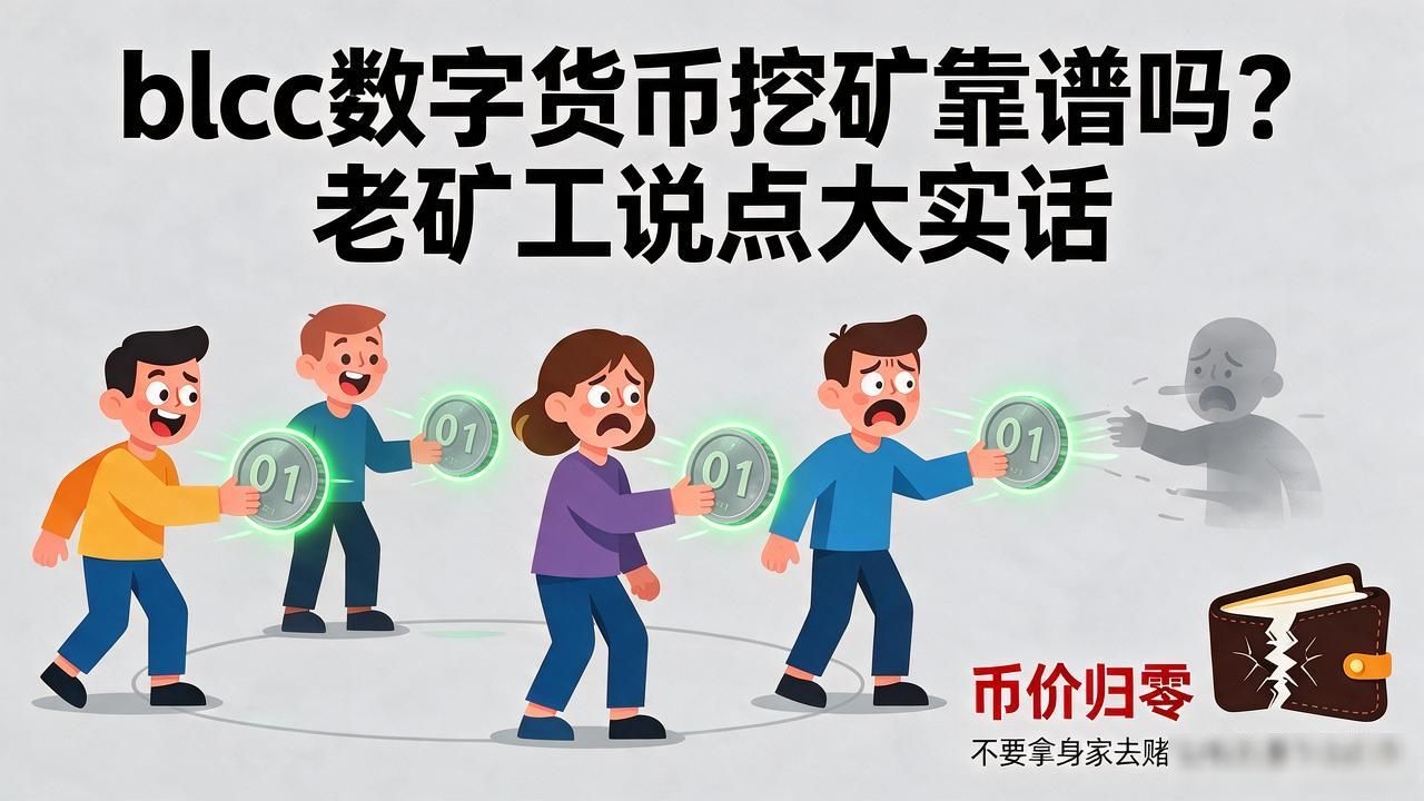 blcc数字货币挖矿靠谱吗？老矿工说点大实话