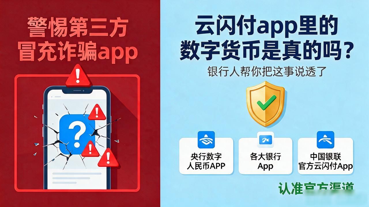 云闪付app里的数字货币是真的吗？银行人帮你把这事说透了