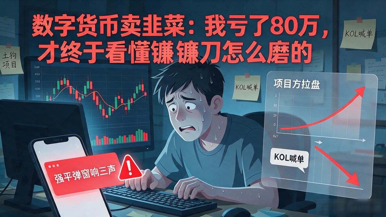 数字货币卖韭菜：我亏了80万，才终于看懂镰刀怎么磨的