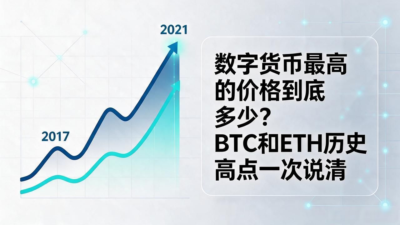数字货币最高的价格到底多少？BTC和ETH历史高点一次说清