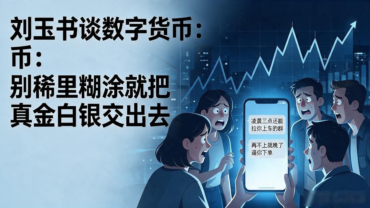 刘玉书谈数字货币：别稀里糊涂就把真金白银交出去