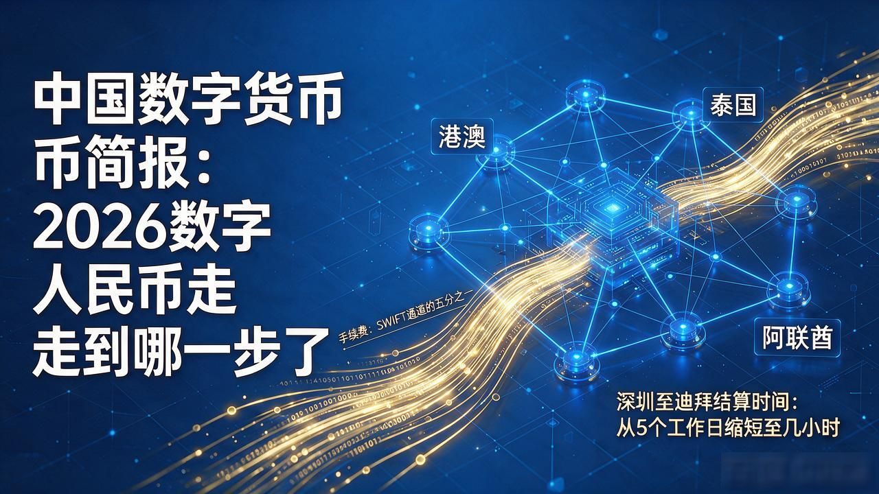 中国数字货币简报：2026数字人民币走到哪一步了
