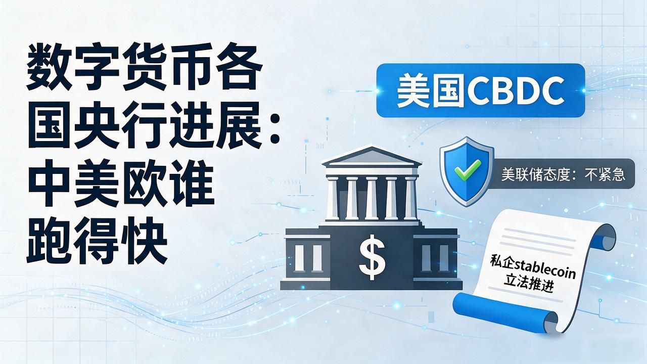 数字货币各国央行进展：中美欧谁跑得快，跟普通人有啥关系