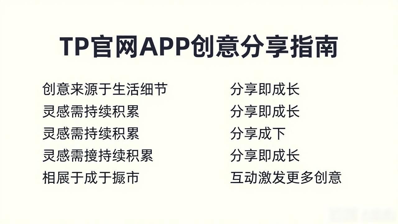 TP官网APP创意分享指南