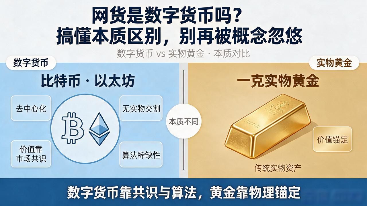 网货是数字货币吗？搞懂本质区别，别再被概念忽悠