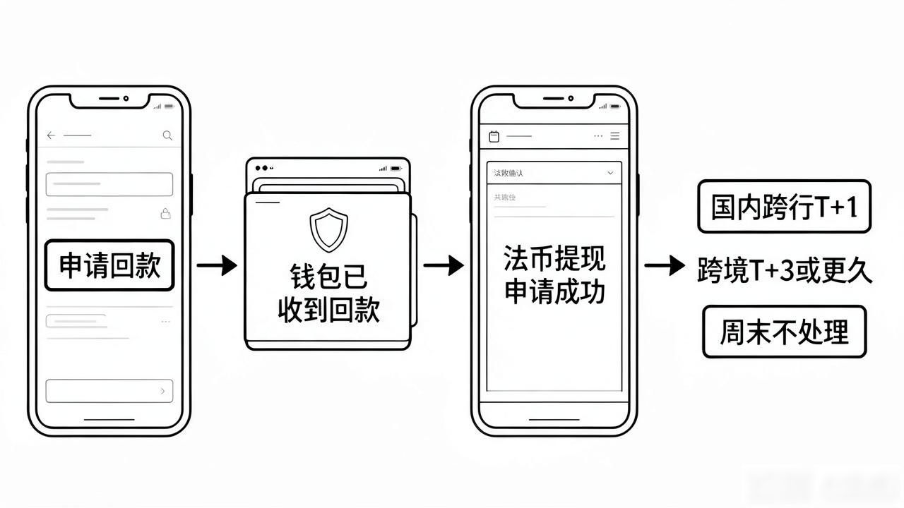 数字货币回款多久到账？从申请到钱包入账，时间全给你列清楚