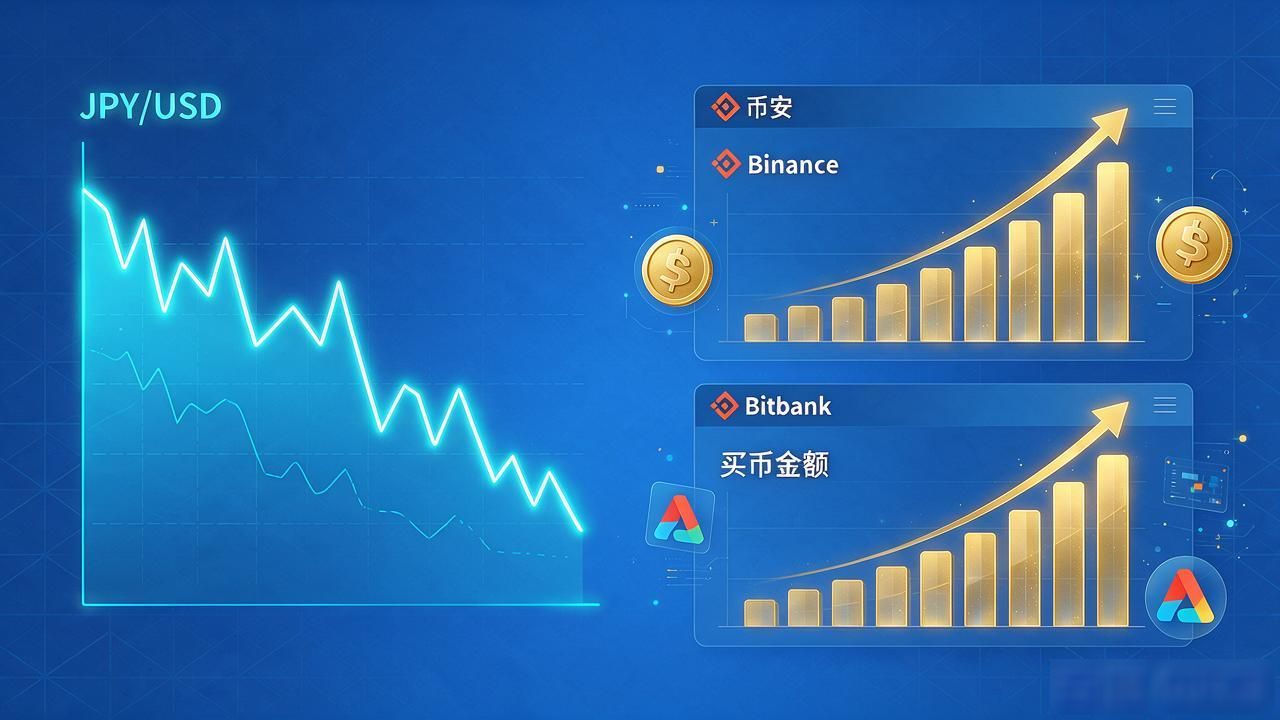 数字货币日币最新消息：日元暴跌，加密圈资金在往哪儿跑？