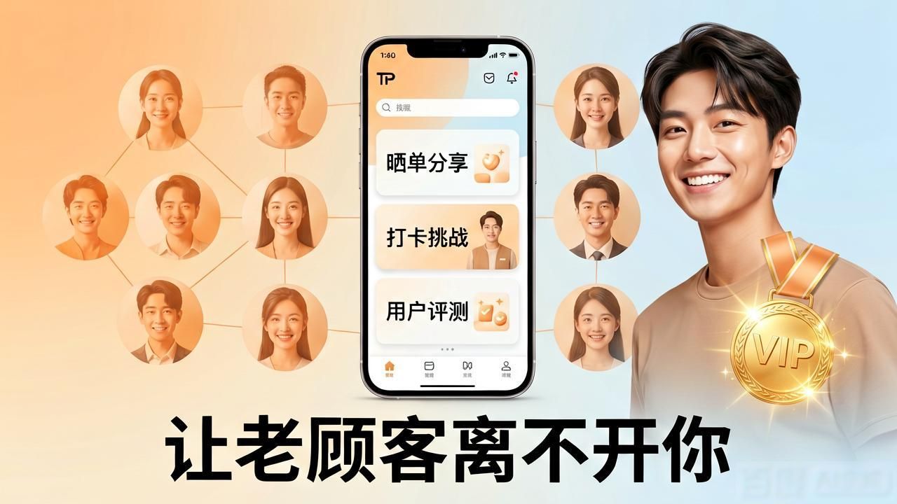 TP官方APP下载后，如何让老顾客离不开你？